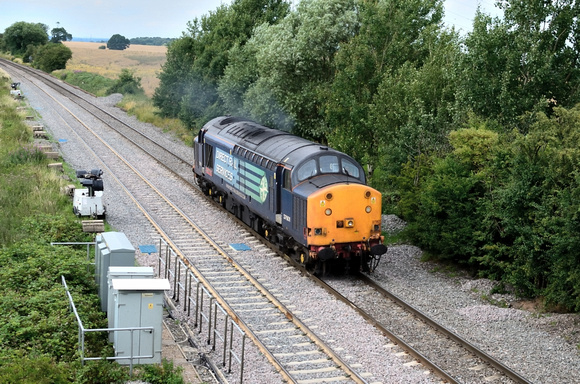 37601 passes through Portway working 1Z99 Derby RTC - Dorridge loco move.