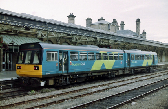 142050 in Northern Spirit livery at Sheffield.