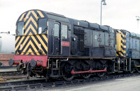 08907 at Crewe Diesel Depot.