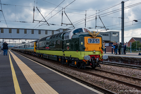 D9000 (55002) 90001 Peterborough.