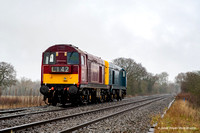 20142 20189 0Z20 12:10 Kidderminster S.V.R - Welwyn Garden City light loco.