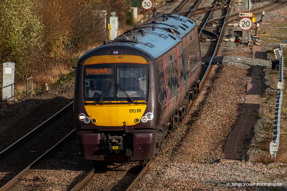 170111 | Stenson Junction | 1G24 11:41 Nottingham - Birmingham New Street.