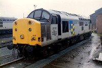 37717 "Stainless Pioneer" in Trainload Metals livery at Immingham Depot.