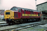 37408 in EWS livery at Crewe Diesel Depot.